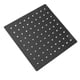 thumbnail image 2 of Cabezal de ducha de lluvia de acero inoxidable para baño, cabezal de ducha de montaje en techo cuadrado con rosca G1/2 pulg., 2 of 15