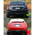 thumbnail image 5 of Extreme Online Store for 2014-2019 Cadillac CTS Base Models | Carbon Package Style Rear Trunk Lid Wing Wickerbill Spoiler (ABS Plastic - Primer Black), 5 of 10