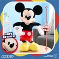 thumbnail image 5 of Disney Junior Mickey Mouse Hot Diggity Dance Mickey Feature Plush Stuffed Animal, Motion, Sounds, and Games Baby and Toddler Toys, 5 of 8