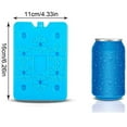 thumbnail image 3 of Conditioning Fan Ice Box 200Ml Ice Brick Ice Pack- Reusable Ultra-Thin Freezer Packs,Long-Lasting Cool Packs for Coolers, Keep Food Fresh and Cold In Lunch Boxes and Breastmilk Bags,Yellow(2Pcs), 3 of 8