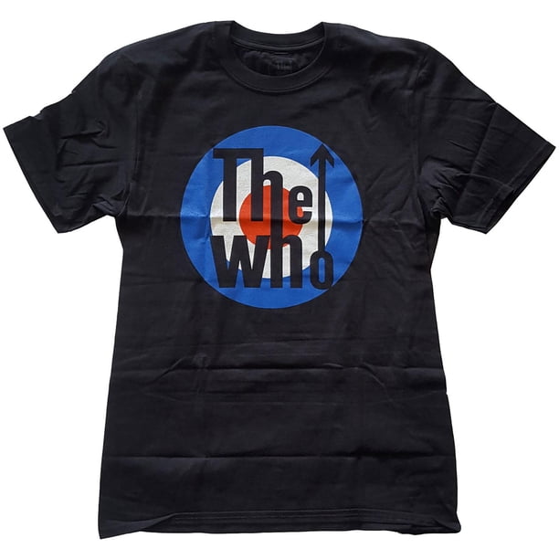The Who - Camiseta Target Classic de Algodón para Adultos Unisex (Negro)
