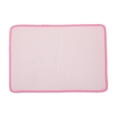 thumbnail image 2 of Pet Cool Mat Ice Silk Cushion, Summer Dog Cooling Mat Washable Self Cool Pad for Crate, Bed, Indoor & Outdoor Floor, Car Seats 19.7x13.8 Inch Pink, 2 of 4