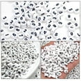 thumbnail image 5 of 100pcs White Acrylic Number Beads for Bracelet & Jewelry Making, 5 of 6