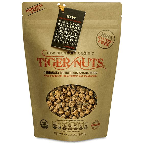 Tiger Nuts Raw Premium Organic x 12 ounce bags