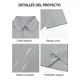 thumbnail image 5 of Playa De Guayabera Cubana Camisas Casual De Lino Para Hombre, 5 of 8
