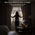 thumbnail image 6 of NICETOWN 100% Blackout Linen Curtains, Natural, 52" W x 84" L, 2‑Panel Set, 6 of 9