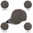 thumbnail image 7 of Washed Cotton Baseball Cap, Low Profile Adjustable Dad Hat for Casual Wear, TIKA, 7 of 7