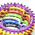 thumbnail image 2 of Greeniant Juego de bielas para bicicleta, disco dentado, 32T, cadena hexagonal de aluminio, accesorios de reparación de ciclismo para deportes al aire Type3 NO3 Greeniant OD1573-05B, 2 of 6