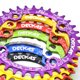 thumbnail image 4 of Soidarity Placa de disco de diente de bielas piñón 32T bicicletas de montaña de carretera encadenamiento de aluminio hexagonal deportes al aire Type10 NO10 Soidarity OD1573-05B, 4 of 6