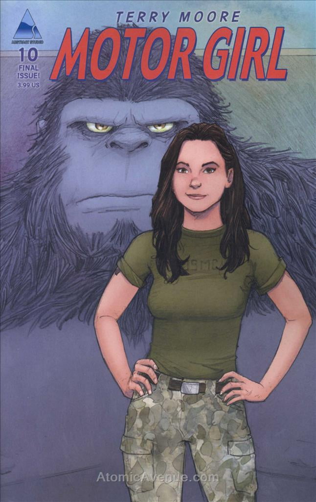 Motor Girl 10 VF ; Abstract Comic Book