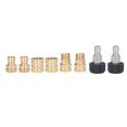 thumbnail image 3 of Pressure Washer Adapter Set, Pressure Washer Adapter Fittings Not Easy To Rust Power Washer Accessories  for Electric Washing Machine, 3 of 8