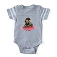 thumbnail image 1 of CafePress - Dachshund Valentine - Cute Infant Baby Football Bodysuit, 1 of 1