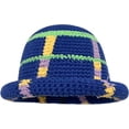 thumbnail image 6 of CoCopeaunts Sweet and Cool Girl Bucket Hats Color Crochet Fisherman Hat Roll-up Brim Handmade Japanese Women's Beanie Hat, 6 of 8