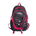 thumbnail image 1 of Fashionable Contrast Color Nylon Backpack for School and Travel Laptop Book Bag Large Capacity Daypack with Coin Puse pink blue, 1 of 4