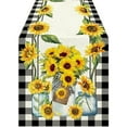 thumbnail image 1 of Boovnll Table Cloth, Summer and Autumns Sunflower Prints Decorate Linen Tablecloths, Table Cloth Rectangle Table, Tablecloth, Tablecloths, 1 of 6