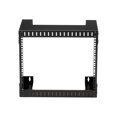 thumbnail image 2 of StarTech RK812WALLO 8U Open Frame Wall Mount Equipment Rack - 12-Inch Deep (Black), 2 of 9