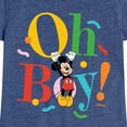 thumbnail image 3 of Disney - Mickey Oh Boy - Toddler & Youth Girls Short Sleeve Graphic T-Shirt, 3 of 5