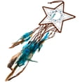 thumbnail image 4 of Miangastore Hanging Wall Decor Dreamcatcher with Turquoise Beads for Home 1Set, 4 of 9