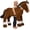 Chocolate, variant on MorisMos 47'' Giant Horse Stuffed Animal Horse Plush Toy