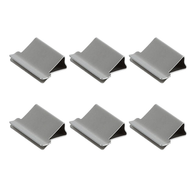 MasteelfCA 50pcs Clam Clip Dispenser Metal Refill Clips Stapler Spare Paper Clipper Bookbinding Device Accessories for School Office