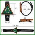 thumbnail image 2 of Men's Quartz Watch Creativity Billiard-Inspired Watch Dial with Colorful Hands and Silicone Strap Surprise Gifts for Men, 2 of 8