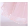 thumbnail image 4 of Vestido Formal para niñas pequeñas, lazo, cumpleaños, boda, fiesta, vestido de encaje de flores Xemadio CJWUS-4313, 4 of 6