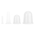 thumbnail image 3 of Silicone Vacuum Cups, Fall Off Prevention Silicone Easy To Clean Vacuum Suction Cupping  For Home For Gift White,Pink,Green,Blue, 3 of 8