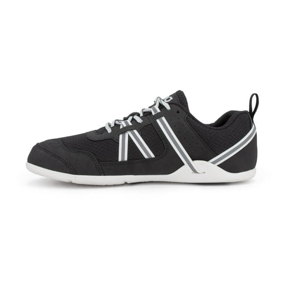 Xero Shoes Women’s Barefoot Shoes | Prio Orignal Barefoot Cross Trainer | Lightweight, Zero Drop Sole, Minimalist | Running Shoes for Women | Black/White, 9.5