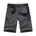 thumbnail image 4 of FEN AI Cargo Pants Boys Hiking Fishing Sweatpants Convertible Zip Off to Shorts for Summer Kids Youth Grey Outdoor Casual Trousers, 4 of 5