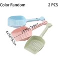 thumbnail image 3 of 2 Pack Cat Litter Scooper with Easy Clean Handle (Pink), 3 of 7