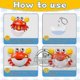 thumbnail image 5 of Juguetes de baño para bebés Máquina de burbujas Cangrejos Rana Música Juguete de baño para niños Jabón para bañera Máquina automática de burbujas Juguete de baño para bebés para niños, 5 of 5