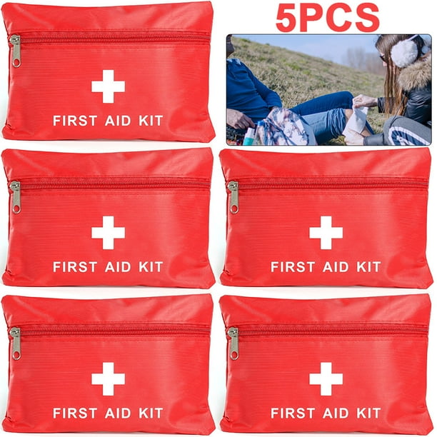 Botiquín Primeros Auxilios Médico Botiquín Pequeño Botiquín Emergencia para Exteriores Almacenamiento Portátil Vacía