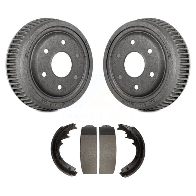 Transit Auto Rear Brake Drum Shoes Kit for Car 1995-1997 GMC Yukon 2 doors with 4WD with 11" Diameter K8N-100076