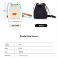 thumbnail image 5 of Bolsa para Cámara, Inserto Pequeño para Lentes de Fotografía, Estuche para Cámara DSLR con Correa para el Hombro, Bolsa Protectora. A, 5 of 5