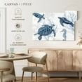 thumbnail image 5 of Elephant Stock Deep Blue Sea I On White Wall Art - Horizontal Canvas Wall Art - Hallway Wall Decor - Animal Canvas - White And Blue Decor By Tara Reed - 36" x 24", 5 of 8