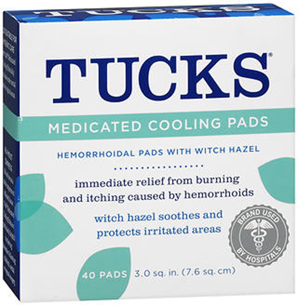McNeil PPC Tucks  Hemorrhoidal Pads, 40 ea