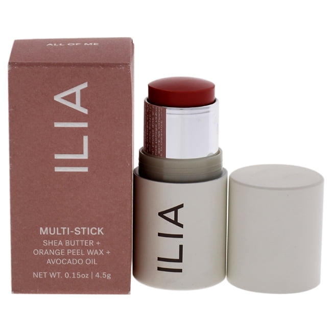 Discover the secret to an effortlessly cohesive look with ILIA Beauty's 'All Of Me' Multi-Stick, your new go-to for a fresh and radiant glow on-the-go. Its creamy texture glides on seamlessly, offering buildable coverage that melds into a stunning, weightless flush of color. Perfect for the busy woman seeking a time-saving yet luxurious makeup experience; this product promises a long-lasting, dewy finish without compromising on performance or ingredients.