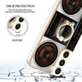 thumbnail image 4 of Funda para Samsung Galaxy S23+ 5g con galvanoplastia de doble cara IMD y soporte para anillo (sonrisa), 4 of 5