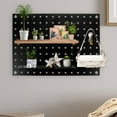 thumbnail image 4 of Pegboard Panel Wall Display with Metal Pegboard for Accessories Storage and Organization 1 Set, 4 of 8