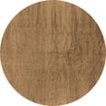 thumbnail image 1 of Ahgly Company Indoor Round Oriental Brown Industrial Area Rugs, 3' Round, 1 of 4