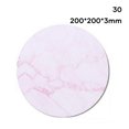 thumbnail image 3 of CAROOTU Marble Round Mouse Pad Marble Premium-Textured Mouse Mat Washable Mousepads Non-Slip Rubber 200*200*3mm, 3 of 7