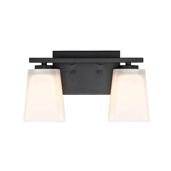 Millennium Lighting Inc Millennium Lighting 2 Light Matte Black Bathroom Vanity Light