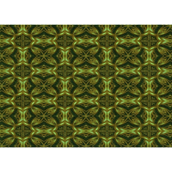 Ahgly Company Indoor Rectangle Patterned Midnight Gray Area Rugs, 6' x 9'