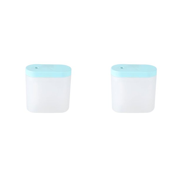 Billuyoard Mini humidificador de de gran capacidad, difusor de Aroma silencioso, escritorio recargable con purificador de aire ligero, Azul 2piezas