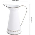 thumbnail image 2 of generic Pitcher Vase Farmhouse Decorative Pitcher Flower Jug Milk Can Jug Tin Pot Flower Bucket Rustic Farmhouse Decoration L, 2 of 9