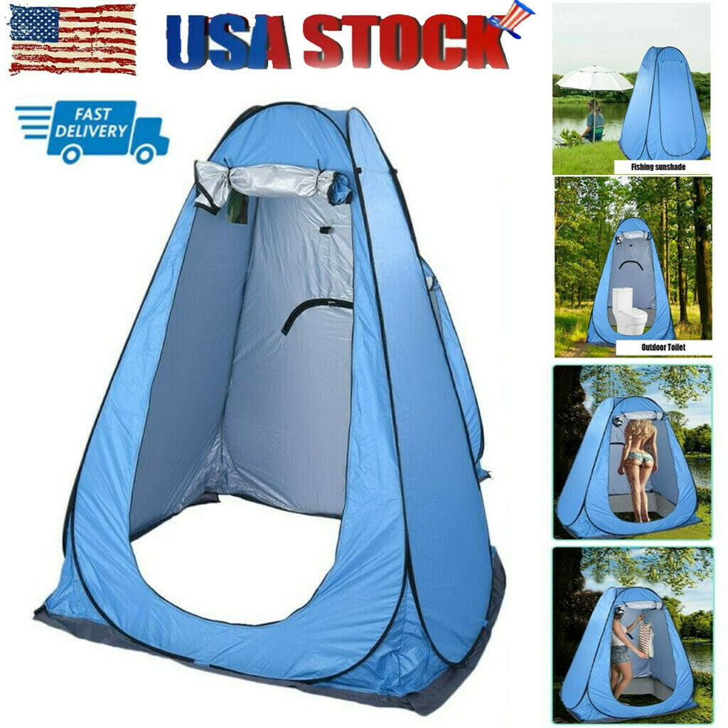 New Pop Up Privacy Shelters Tent Instant Portable Outdoor Shower Tent,Camp Toilet,Changing Room,Rain Shelter for Camping and Beach,Outdoor Foldable Changing Room Privacy Shelter Easy Set Up