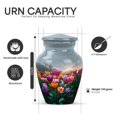 thumbnail image 3 of Yatskia Garden Tulip Sunset Urn for Ashes Adult Male, Decorative Urns for Human Ash, Large Burial Urns for Human Ashes Adult Female, (Classic 10 Inch and 3 Inch), 3 of 8