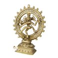 thumbnail image 2 of StatueStudio Natraj Statue Handicraft Brass Dancing Natraja Idol Lord Shiva Dance Statue Religious Item for Pooja Room, Home Decor and Diwali Gift Item (9 X 3 X 12 Inch), 2 of 4