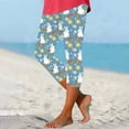 thumbnail image 2 of Womens Fashion Printed Leggings With Yoga Sport Elastic Pants, 2 of 8