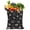 White-98, variant on Solar Eclipse Canvas Tote Bag with Gothic Moon and Star Pattern, Durable Eco-Friendly Reusable Shopping Tote, Lightweight Foldable Handbag for School & Beach